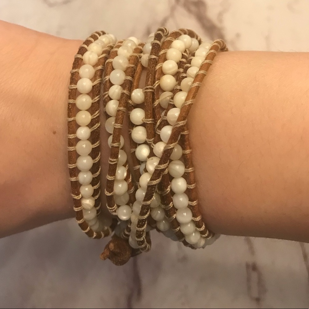 Leather Wrap Bracelet